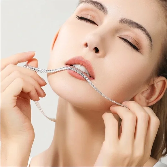 925 sterling silver 19 inch necklace chain - Picture 6 of 6